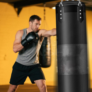 Sac de frappe en cuir haute performance pour la boxe et les arts martiaux – Conception robuste pour l'entraînement de puissance et l'exercice quotidien - Product Image 3