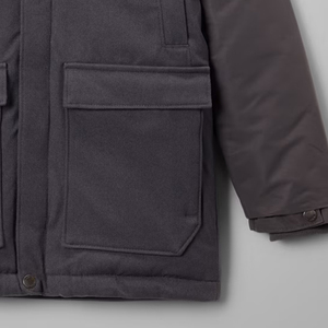 Chaqueta para Niños a Precio Económico para Compradores al por Mayor, Diseño Casual de Alta Calidad con Bolsillos Delanteros y Capucha, Diseño de Color Sólido, Manga Larga - Product Image 4