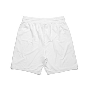 Short Court en tissu de maille confortable unisexe pour hommes, Logo fait sur mesure, couleur unie, été - Product Image 2