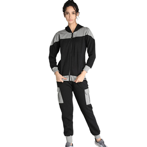 Nueva llegada chándales para las mujeres Fitness gimnasio deportes sudadera al por mayor personalizado moda mujer chándal de alta calidad chándales - Product Image 1
