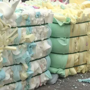 Çin parçalanmış PU köpük atık hurda yapmak için rebonded köpük