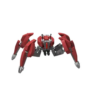 GoldMoc Star Bricks Clone Blocks Wars LM-432 Crab Droid 4 Legs Toys Educational Plastic Movie Series Building Block Toy