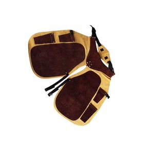 Nueva llegada de cuero reforzado Farrier Chaps Delantal profesional para recortar pezuñas POR TARIQ MFG CO CE ISO EU - Product Image 5
