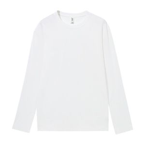 เสื้อยืดคอกลมแขนยาวสำหรับผู้ชายเสื้อยืด230gsm คอกลมแขนยาวสำหรับผู้ชายเสื้อโอเวอร์ไซส์ใส่เล่นโลโก้ได้ตามต้องการ - Product Image 2