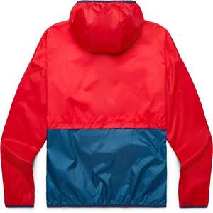 Veste coupe-vent à demi-zip colorée pour hommes, vêtements d'extérieur imperméables en gros personnalisés - Product Image 4