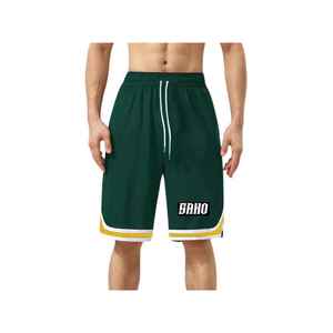 กางเกงขาสั้น GAA มีเทคนิคการพิมพ์โลโก้ที่กำหนดเองมีขายจำนวนมากจากผู้ผลิตในปากีสถานสำหรับคลับผู้จัดจำหน่ายโรงเรียน - Product Image 5