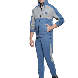 Chándal personalizado para hombre, conjunto de 2 piezas, chaqueta con cremallera completa y pantalones de Jogger para entrenamiento, correr o uso diario - Product Image 2