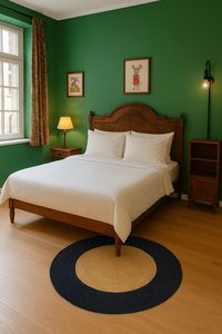 Tapis en fibre naturelle, tressé et tissé à la main en Inde, tapis naturel facile à laver pour le salon, la chambre à coucher et les hôtels - Product Image 3