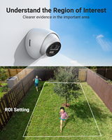 Caméra de sécurité IP PoE ANNKE 12MP avec détection IA, double éclairage intelligent, microphone et vision nocturne - Caméra CCTV extérieure