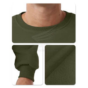 เสื้อสเวตเชิ้ตผู้ชายคุณภาพพรีเมียม ขายดี ทรงปกติ ผ้าฝ้าย 100% สำหรับฤดูหนาว บุขนด้านใน ระบายอากาศได้ดี สีพื้น สไตล์ลำลอง - Product Image 6