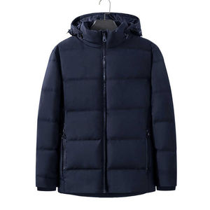 Veste matelassée High Street pour hommes de qualité supérieure manches longues capuche vêtements d'hiver différentes couleurs toile grande taille prix bon marché - Product Image 5