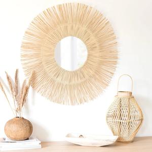 Largo ovalado moderno piso de lujo de pie alto bambú linternas colgante luz marrón oscuro bambú linterna decorativa - Product Image 5