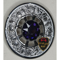 Broche Écossaise Onstyle Sports pour Homme en Acier Inoxydable Durable, Laiton Antique, Motif Kilt, Écossais, Plaid, Celtique, Bijou Vintage, Musique