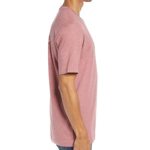 Top qualité hommes coton Jersey été nouveau Style T-Shirt couleur unie course régulière vêtements de sport taux de gros T-Shirt hommes - Product Image 3