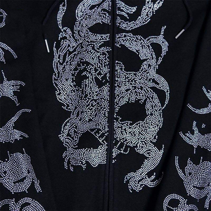 Poids lourd hiver hommes pull à capuche impression personnalisée polaire respirant séchage rapide décontracté - Product Image 6