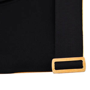 Masonic Regalia Past Master Delantal masónico bordado a mano de alta calidad Hope Faith Charity Masonic Custom Delantal - Product Image 4