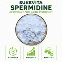 Poudre de Spermidine HCl en vrac, pureté élevée 99%, CAS 334-50-9, matière première pour cosmétiques et compléments alimentaires, prix usine