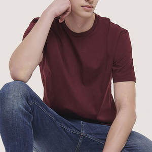 Camisetas holgadas ecológicas con logotipo personalizado de algodón hilado en anillo para hombre 100% estampado de algodón - Product Image 2