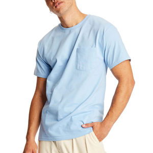 Venta al por mayor logotipo personalizado de algodón camisa de compresión de los hombres gimnasio camiseta en blanco para hombres - Product Image 6