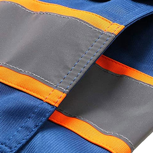 Chaleco DE SEGURIDAD personalizable de alta visibilidad con múltiples bolsillos Ropa reflectante al por mayor - Product Image 3