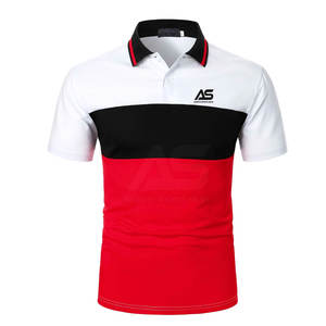 Chemises polo pour hommes respirantes, logo personnalisé, vente en gros, chemises polo pour hommes imprimées, chemises polo pour hommes élégantes - Product Image 1