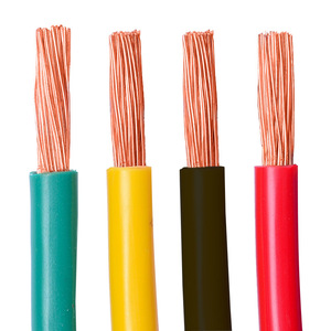Best Factory <strong>Price</strong> Stranded <strong>Copper</strong> 16mm Single &amp; 6mm Double Core PVC-Insulated Electrical <strong>Wires</strong> for Building Power Applications - Product Image 1