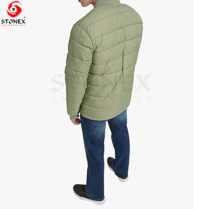 Veste rembourrée en coton pour hommes, décontracté pour l'hiver, nouveauté, pull avec capuche en toile - Product Image 3