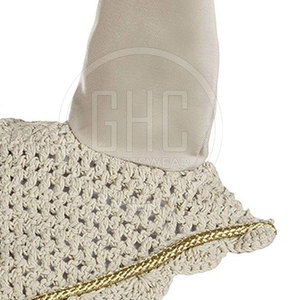 High Quality Soft Mesh Material Horse Ear <b>Bonnet</b> for Riding Training and Casual Use Made in Pakistan - Product Image 5