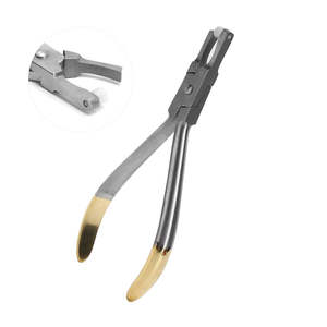 Alicates de Ortodoncia de Alta Calidad para Doblar Alambres Quirúrgicos, 14 cm, Curvos, Tipo Howe, con Punta Serrada, Accionamiento Manual - Product Image 2