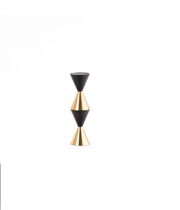 Candelabros cónicos dorados de latón de nuevo diseño 2025, portavelas de Metal de latón, juego de soporte dorado de proveedor mayorista - Product Image 1