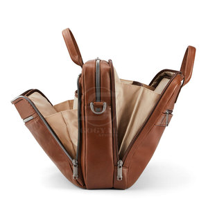 Sac pour ordinateur portable en cuir de haute qualité, design personnalisé, prix de gros, sac pour ordinateur portable en cuir léger et bon marché - Product Image 5