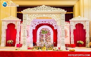 Acheter Elephant Tusk Mariage Mandap Acheter Elephant Tusk Mariage Mandap Mariage Elephant Tusk Style Mandaps Australie Meilleur Prix - Product Image 6