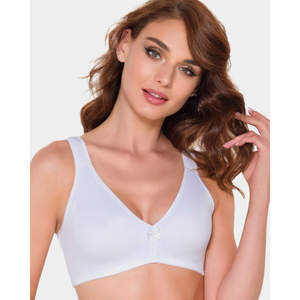 Soutien-gorge de mastectomie sans armatures en microfibre, sans rembourrage, avec poches, bonnets couvrants, respirant, confortable, toutes saisons, pour femme 115 - Product Image 4