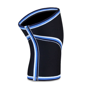 Genouillères de musculation unisexes de haute qualité, manchons de compression, soutien, 7 mm de spandex et de nylon, respirant, anti-UV, séchage rapide - Product Image 3