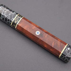 Cuchillo de Pesca Personalizado Hecho a Mano Jexmoo, Cuchillo para Filetear con Hoja de Acero de Damasco y Funda de Cuero, Regalo para Pescadores - Product Image 2