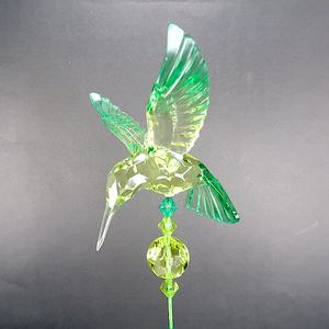 3D อะคริลิคสีฟ้าใสแบบทูโทนอุปกรณ์ตกแต่งสวนสำหรับเทศกาลคริสต์มาสปีใหม่ - Product Image 3