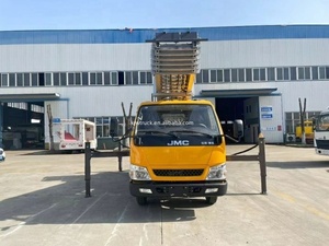 Vente chaude JMC 4x2 camion de travail aérien 28 32 mètres maison échelle mobile camion échelle chariot élévateur <span class=keywords><strong>prix</strong></span> de la plate-forme de travail aérien - Product Image 2
