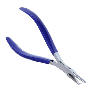 Alicates alemanes para hacer joyas de acero inoxidable con mango de agarre azul para envolver Alambre de abalorios, herramientas y equipos de alta calidad - Product Image 3