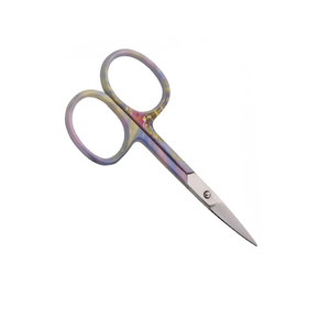 Ciseaux de manucure professionnels en acier inoxydable de haute qualité Ciseaux à cuticules pointus avec outil de beauté à lame droite Article chaud - Product Image 1