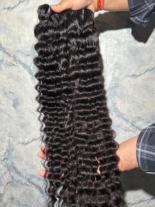 ผมต่อและมัดผมมนุษย์แบบไม่ผ่านกระบวนการผมมนุษย์แบบไม่ผ่านกระบวนการผมลอนแบบลอน - Product Image 5