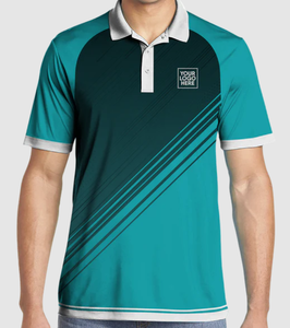 Usine directement 100% Polyester Logo sur mesure sérigraphie Dry Fit respirant doux polos pour hommes du Bangladesh - Product Image 1