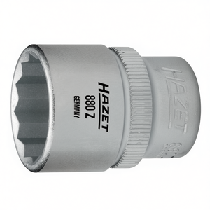 Hazet 3/8'' 12-Point Square <b>Socket</b> with Traction Profile and Knurling - Product Image 2