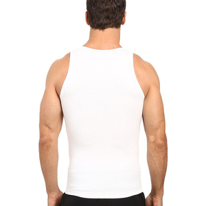 Top des tendances Débardeur à logo brodé pour homme Conception personnalisée Tissage tricoté personnalisé Prix d'usine de haute qualité - Product Image 6