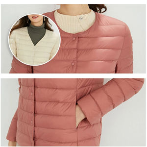 Chaqueta de Invierno Personalizada para Hombre, Estilo Urbano, con Capucha, Cuello Acolchado, Lona Gruesa, Relleno de Poliéster, Transpirable, Impermeable, con Diseño - Product Image 5