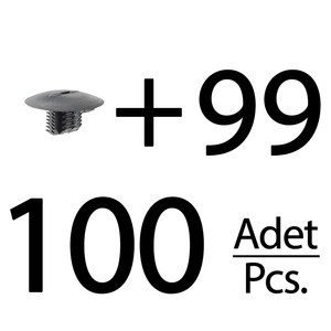 ปลั๊กฝากระโปรงหน้าสำหรับเรโนลต์ - 100 ชิ้น - Product Image 1