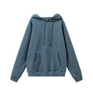 Sweat à capuche pour homme 100% coton, coupe classique, doublure polaire, épais, motif tie-dye, anti-rétrécissement, hiver, taille XS - Product Image 1