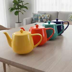 Théière en porcelaine durable de qualité supérieure 3460701POTA-0.8, design nordique, 800 ml, compacte pour un usage quotidien - Product Image 6