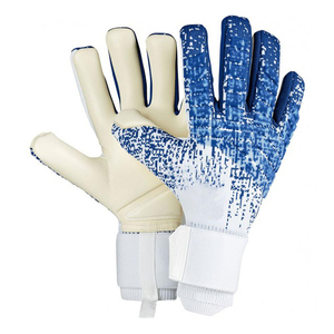 Gants de gardien de but de football professionnel de meilleure qualité personnalisables en cuir haut de gamme à bas prix pour une utilisation en extérieur - Product Image 4