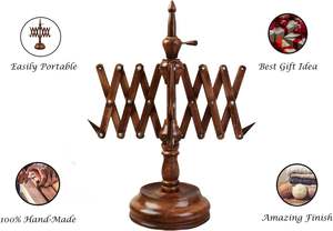 Fil grande boule enrouleur Table Top Swift tricot Crochet porte-parapluie outils d'enroulement à main enrouleur de laine Antique Swift - Product Image 3