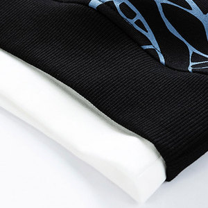 Sweat à capuche personnalisé en molleton 100% coton respirant et à séchage rapide pour homme, style streetwear unisexe, hip-hop, hiver - Product Image 5